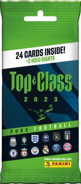 FIFA TOP CLASS 2023 FAT PACK 24+2 KARTY PANINI