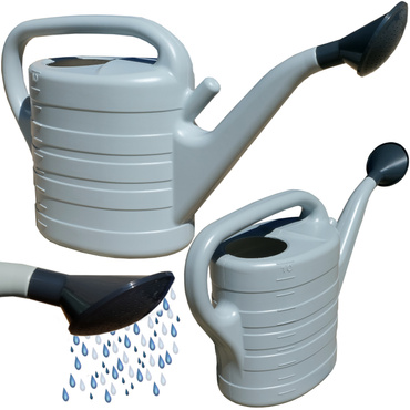 KONEWKA OGRODOWA  NA WODĘ 10L CLASSIC + SITKO SZARA