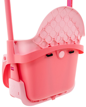 HUŚTAWKA KUBEŁKOWA 4w1 ROŚNIE RAZEM Z DZIECKIEM 6m+ TP TOYS QUADPOD różowa