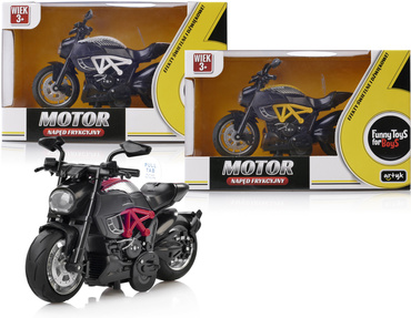 MOTOCYKL Z NAPĘDEM MOTOR Światło Dźwięk POJAZD ŚCIGACZ