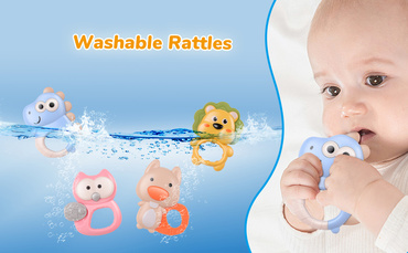 KARUZELA DO ŁÓŻECZKA 3w1 PROJEKTOR LAMPKA NOCNA PILOT NIEBIESKA