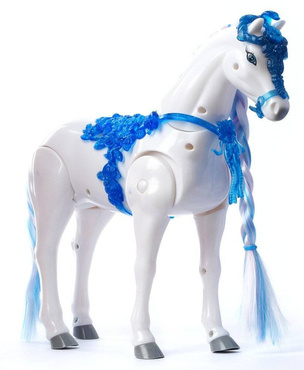 DUŻA KARETA DYNIA Z CHODZĄCYM KONIEM CHODZĄCY KONIK KOŃ