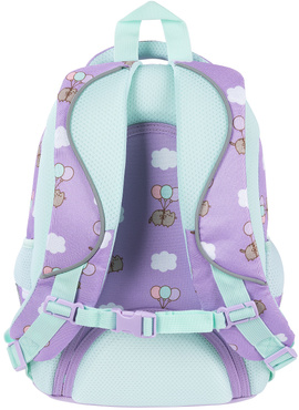 PLECAK TORNISTER SZKOLNY 4-KOMOROWY DLA DZIEWCZYNKI KOT PUSHEEN VIOLET BPL-58
