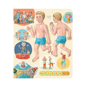 CZYTAJ Z ALBIKIEM CIAŁO CZŁOWIEKA ZESTAW MÓWIĄCE PIÓRO Z KSIĄŻKĄ