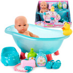 LALKA BOBAS DO KĄPIELI WANIENKA ZESTAW AKCESORIA