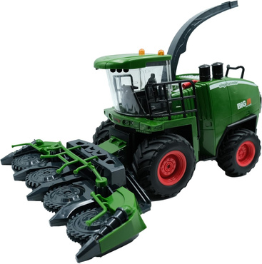 KOMBAJN Z NAPĘDEM światło dźwięk TRAKTOR LED ZESTAW 2 HEDERY