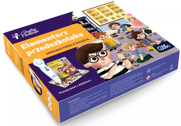 CZYTAJ Z ALBIKIEM ELEMENTARZ PRZEDSZKOLAKA ZESTAW MÓWIĄCE PIÓRO Z KSIĄŻKĄ