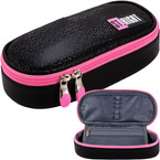 PIÓRNIK SASZETKA Z ORGANIZEREM ST.RIGHT BLACK GLITTER