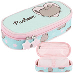 PIÓRNIK SASZETKA Z ORGANIZEREM KOTEK PUSHEEN MINT