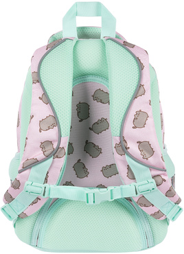PLECAK TORNISTER SZKOLNY 4-KOMOROWY DLA DZIEWCZYNKI KOT PUSHEEN PINK BPL-58