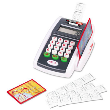 TERMINAL PŁATNICZY DLA DZIECI Z KALKULATOREM elektroniczny CZYTNIK KART