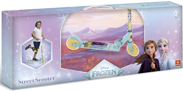 HULAJNOGA FROZEN Dwukołowa ALUMINIOWA SKŁADANA dziecięca KRAINA LODU Mondo