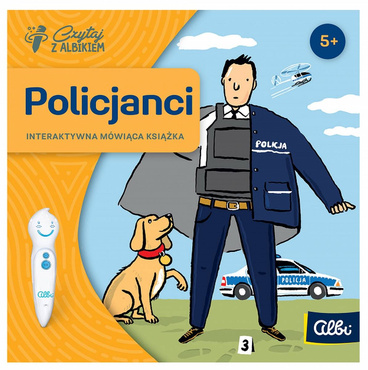 POLICJANCI INTERAKTYWNA MÓWIĄCA KSIĄŻKA ALBIK