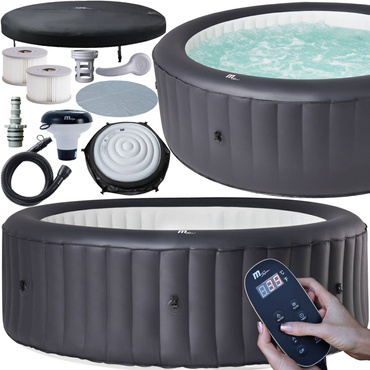 SPA OGRODOWE Z HYDROMASAŻEM MSpa RIMBA 6 osobowe GENERATOR OZONU RB062