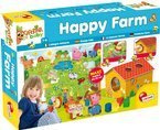 PUZZLE EDUKACYJNE MAXI DOMEK SORTER FARMA KAROTKA