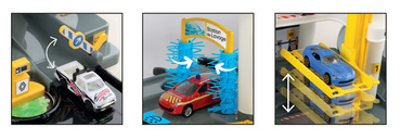 RENAULT OGROMNY PARKING podwójny GARAŻ 4 POZIOMY winda SERWIS MOCHTOYS