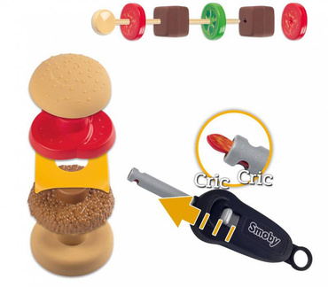 Smoby GRILL OGRODOWY Z AKCESORIAMI BARBECUE 312001
