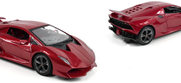 AUTO ZDALNIE STEROWANE LAMORGHINI SESTO ELEMENTO SAMOCHÓD RC NA PILOTA ŚWIATŁO 1:24