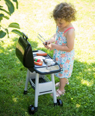 Smoby GRILL OGRODOWY Z AKCESORIAMI BARBECUE 312001