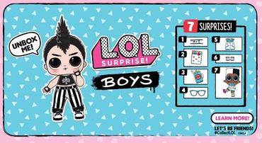 LOL SURPRISE BOYS MGA CHŁOPIEC KULA MGA 562726