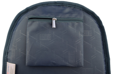 ST.RIGHT PLECAK SZKOLNY 3-KOMOROWY TORNISTER KLASA 1-3 DLA GRACZA BP-26 GREEN GAME