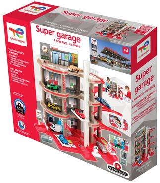 TOTAL GARAŻ DLA DZIECI PARKING 4 POZIOMY TOR zjazdowy WINDA STACJA MOCHTOYS