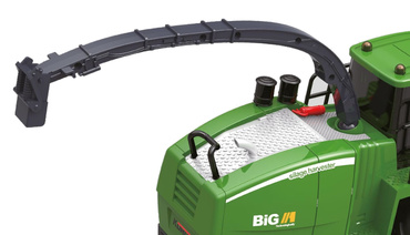 KOMBAJN Z NAPĘDEM światło dźwięk TRAKTOR LED ZESTAW 2 HEDERY