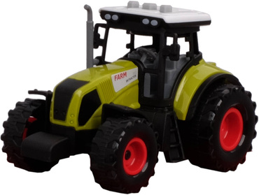 FARMA ZE ZWIERZĘTAMI TRAKTOR ZAGRODA ZESTAW 64el ŚWIATŁO DZWIĘK