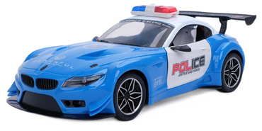 AUTO POLICJA STEROWANE RC SAMOCHÓD AKUMULATOR LED OTWIERANE DRZWI Z PILOTA USB