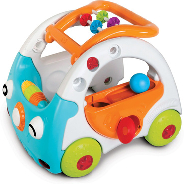 B-KIDS SENSORYCZNY SAMOCHODZIK 3w1 PCHACZ CHODZIK