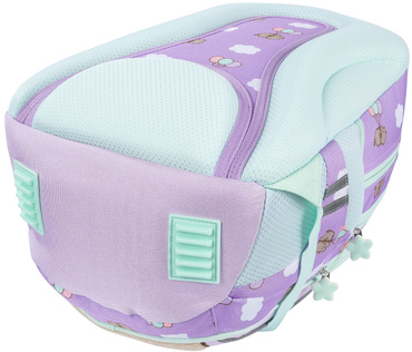 PLECAK TORNISTER SZKOLNY 4-KOMOROWY DLA DZIEWCZYNKI KOT PUSHEEN VIOLET BPL-58