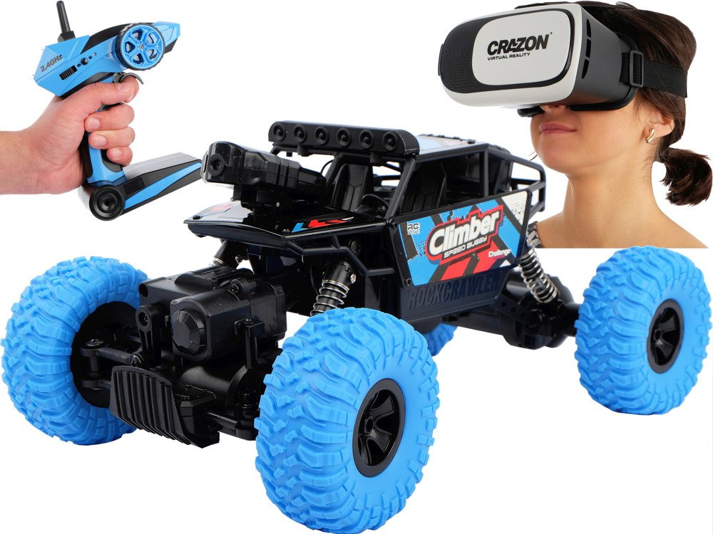 AUTO RC Z KAMERĄ I OKULARAMI VR PILOT AKUMULATOR 1800236433 - sklep