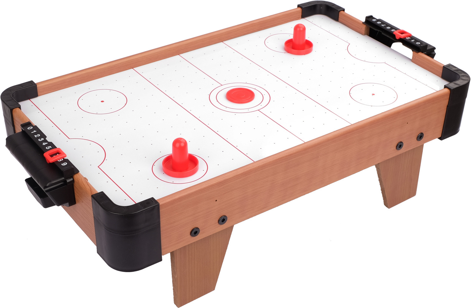 CYMBERGAJ DUŻY DREWNIANY STÓŁ DO GRY AIR HOKEJ POWIETRZNY GRA 65cm