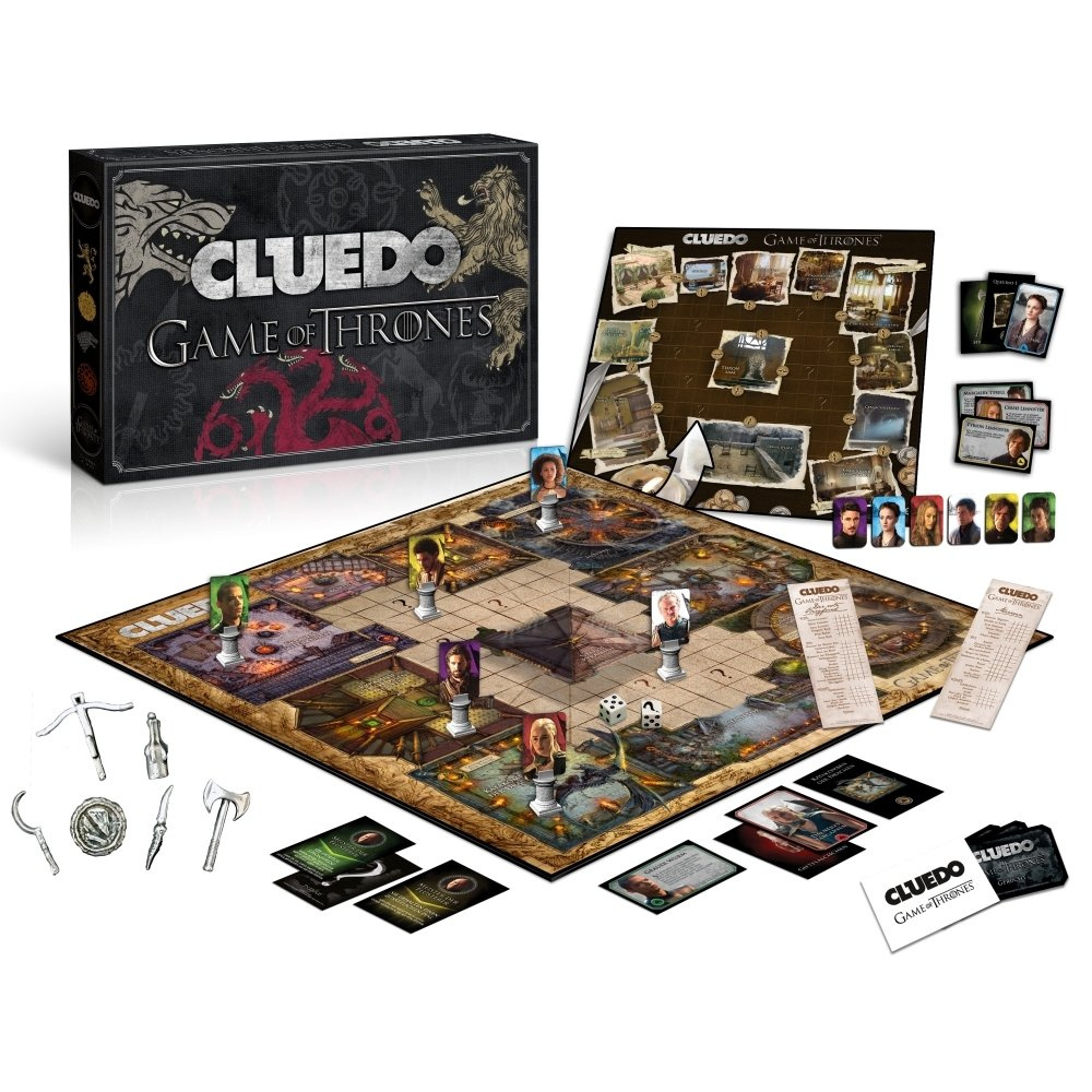 Znalezione obrazy dla zapytania cluedo gra o tron