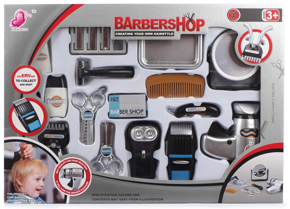 Zestaw Fryzjerski Dla Chlopca Barbershop 16 El 1800236599 Sklep Internetowy Toysplanet Pl