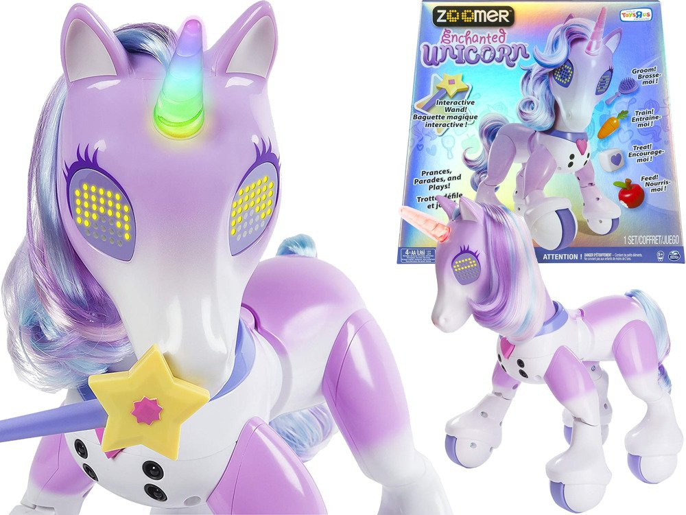 ZOOMER INTERAKTYWNY MAGICZNY JEDNOROŻEC ROBOT 1800236231 sklep