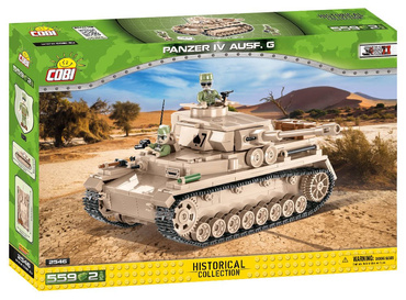  KLOCKI WORLD WAR II  PANZER IV AUSF. G 559 EL.COBI 