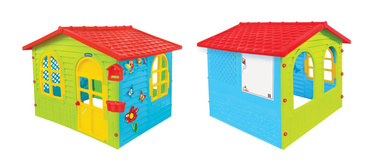  Mochtoys DUŻY DOMEK OGRODOWY DLA DZIECI Z TABLICĄ