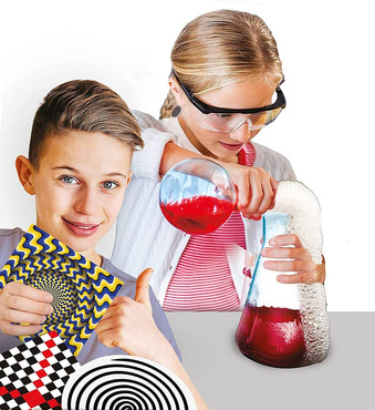 110 EKSPERYMENTÓW ZESTAW NAUKOWA ZABAWA CLEMENTONI