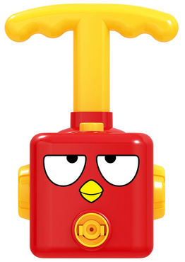 AUTKO NA POWIETRZE SAMOCHÓD PNEUMATYCZNY BALONY POMPKA CZERWONY BIRD