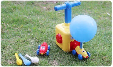 AUTKO NA POWIETRZE SAMOCHÓD PNEUMATYCZNY BALONY POMPKA CZERWONY BIRD