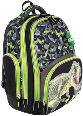 BABMIBO PREMIUM PLECAK SZKOLNY TORNISTER DINOZAUR T-REX