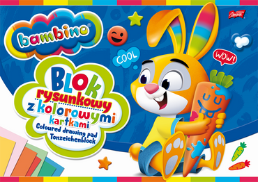 BAMBINO WYPRAWKA SZKOLNA Zestaw XXL KREDKI FARBY PĘDZLE14el