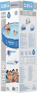 BASEN OGRODOWY STELAŻOWY 305x76 cm BESTWAY 56677