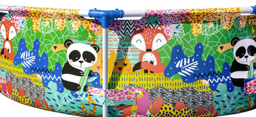 BASEN OGRODOWY STELAŻOWY RODZINNY 274x66cm BESTWAY