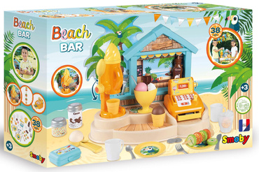 BEACH BAR DLA DZIECI BAR PLAŻOWY 38 Akc. SMOBY