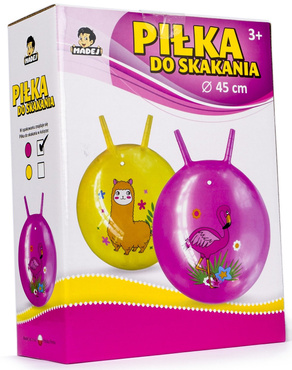 BEZPIECZNA PIŁKA DO SKAKANIA DLA DZIECI FLAMING