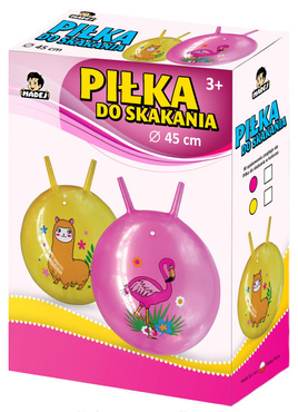 BEZPIECZNA PIŁKA DO SKAKANIA DLA DZIECI FLAMING