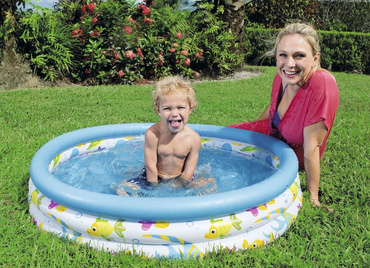 Bestway BASEN Coral Kids 3 Pierścienie 102 x 25 cm 101l
