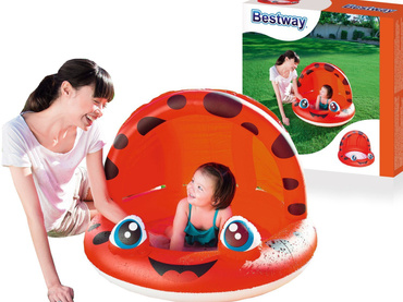 Bestway BASEN Z DASZKIEM basenik BIEDRONKA 97x66cm